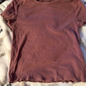 Aeropostale Dusty Rose Short Sleeve Tee